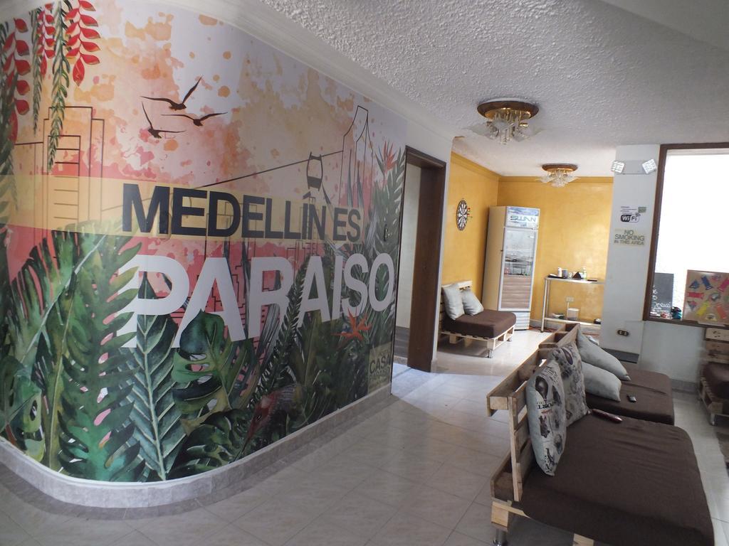 Hostal Casa Paraiso Medellín Zewnętrze zdjęcie